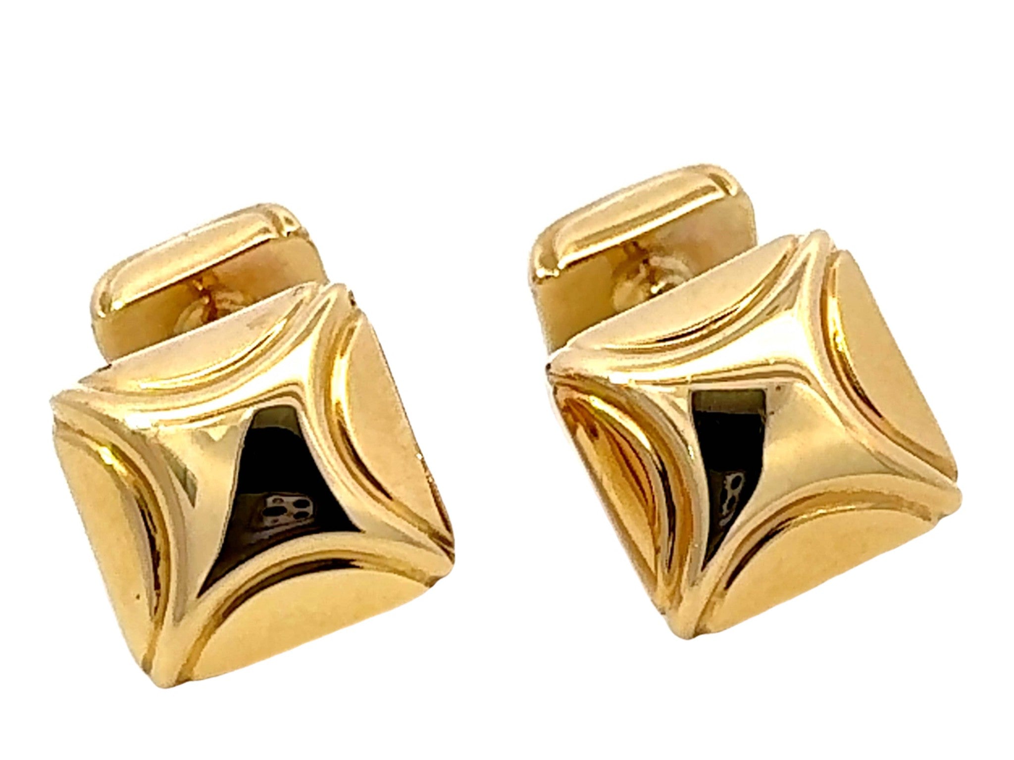 Tiffany & Co. 18k Yellow Gold Cuff Links