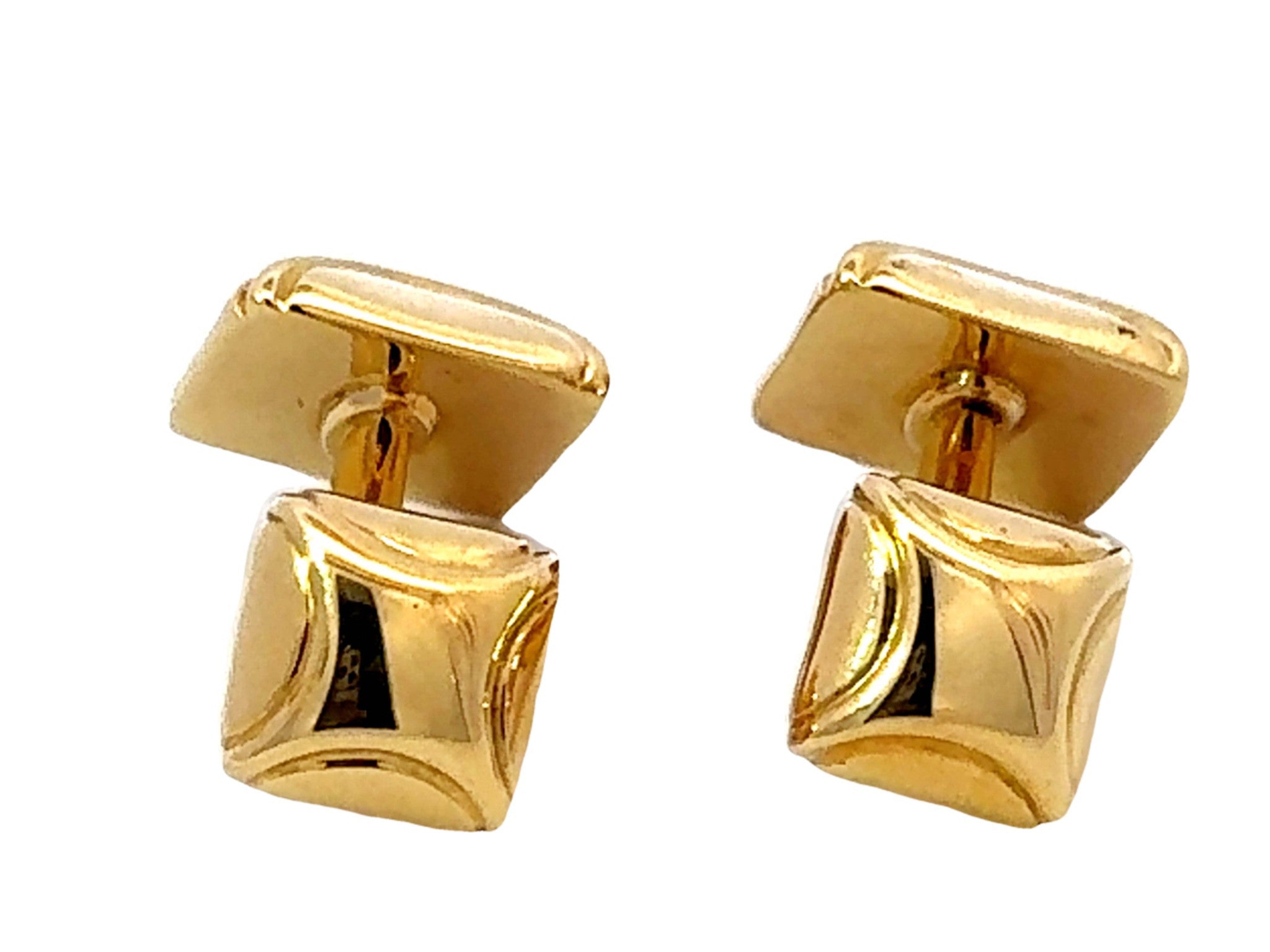 Tiffany & Co. 18k Yellow Gold Cuff Links