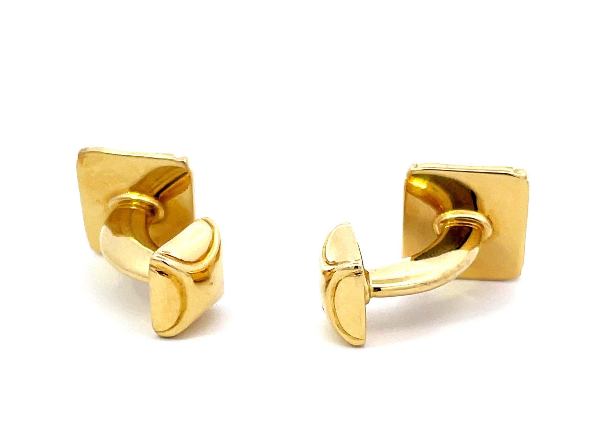 Tiffany & Co. 18k Yellow Gold Cuff Links