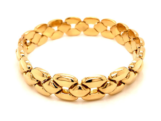 14K Yellow Gold Miami Cuban Link Chain Diamond Bracelet for Men 11.05ct  803052