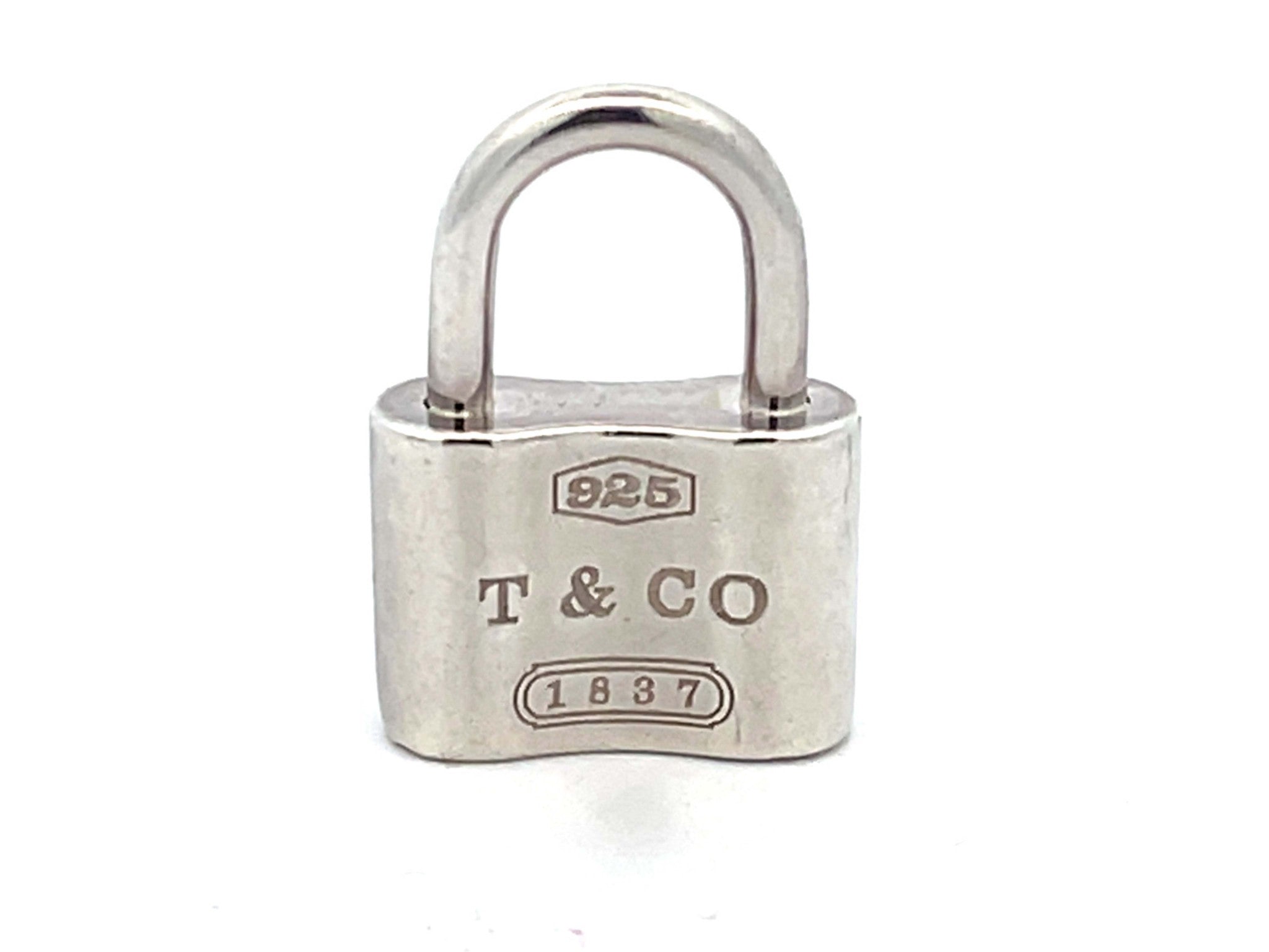 Tiffany & Co. 1837 Lock Pendant Necklace 