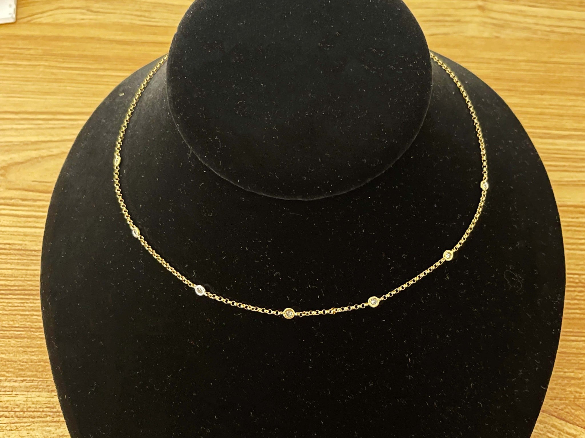 Diamonds by the Yard Necklace in 18k Yellow Gold