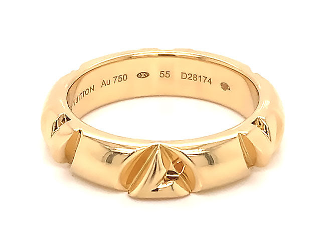 Ring Louis Vuitton Gold size 9 US in Wood - 25255793