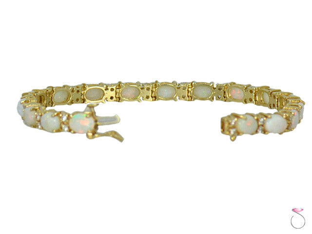 Edwardian Opal Bracelet – Ashley Zhang Jewelry